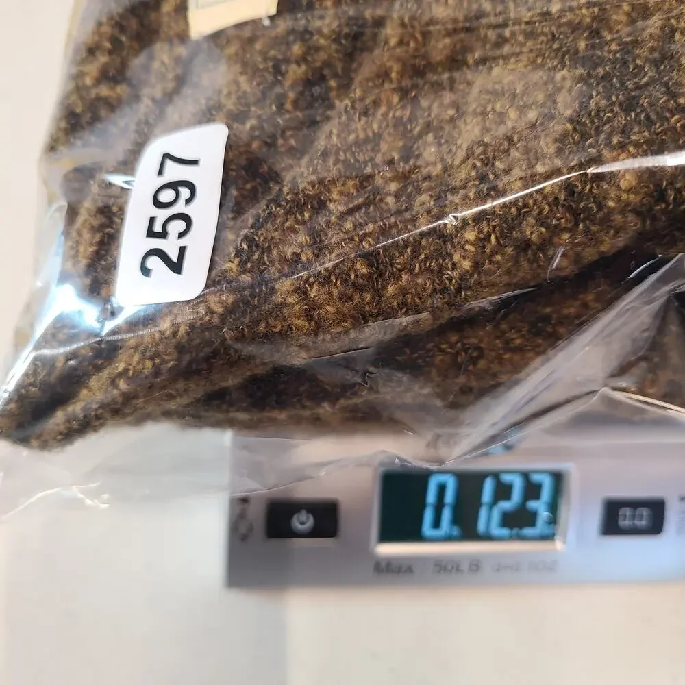 Vintage dia Boutique Brown Knit Sweater with Pockets Women's Oversize S USA 2597 - Picture 9 of 9